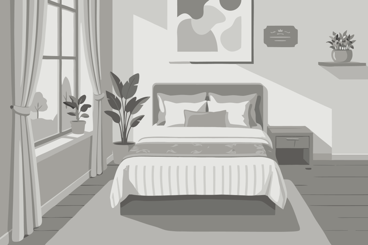 Queen Suite with Two Queen Beds and Roll-In Shower - Mobility Access/Non-Smoking